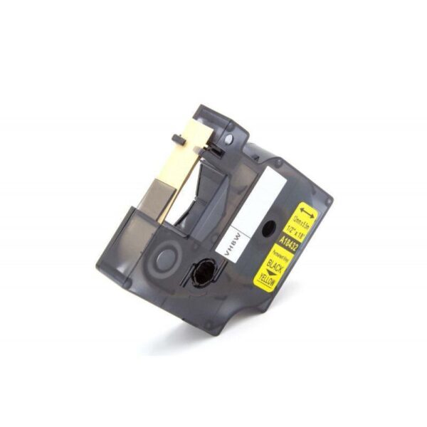 Geel 12mmX5.5M - Geschikt voor: Dymo Rhino 4200, 5200, 5000, 6000 - S0718450