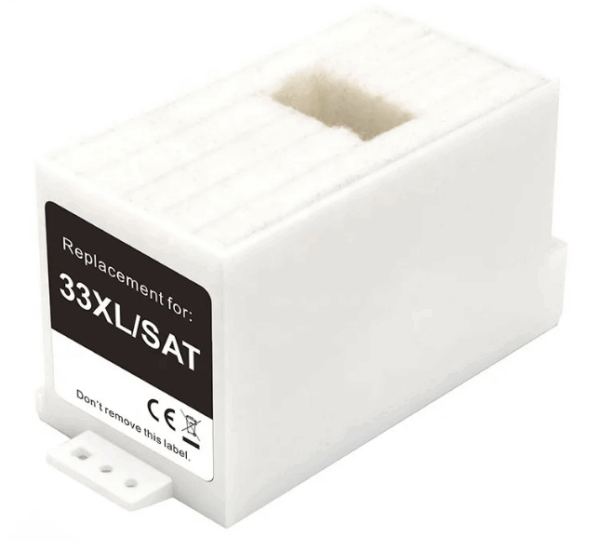 Huismerk Epson E-33XL/SAT Onderhoudscartridge Zwart